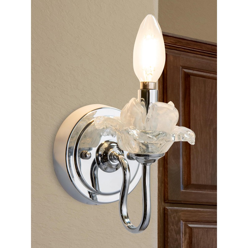 Dale Tiffany Bittersweet Crystal Wall Sconce