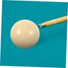 WOONEKY 4pcs White Billiards Training Cue Balls for Beginners Durable