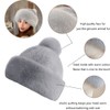 iSpchen Women's Fur Hat Faux Fur Hat Faux Fur Hat