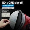 Pack of 25 180 mm Velcro Sandpaper Blue without Holes,