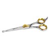 Sharf Dog Grooming Scissors, Gold Touch 6.5 Inch Straight Professional