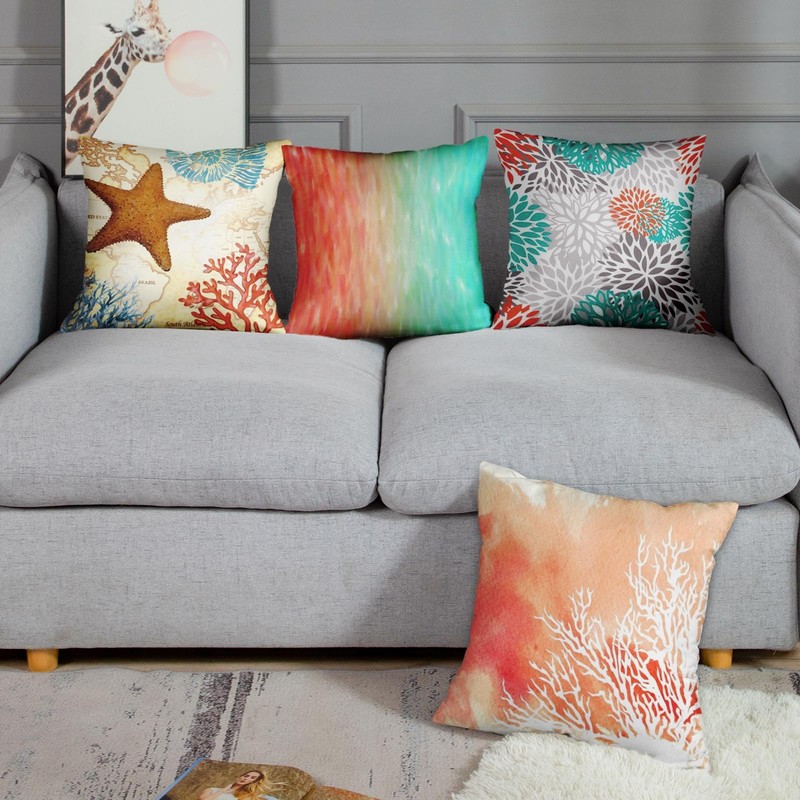 Emvency Throw Pillow Cover Decorative Pillow Case Home Decor Square