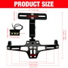 Motorcycle Number Plate Holder, Adjustable Number Plate Holder, Universal CNC