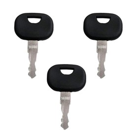HISports Pack of 3 14603 Ignition Keys, Construction Machinery Key, Ignition Key Replacement Key Compatible with Tractors, Small Excavators, Forklift Wheel Loaders