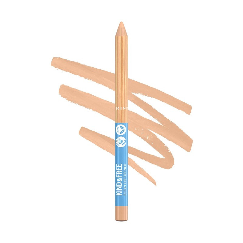 Rimmel Kind and Free Eyeliner, 005 Creamy White