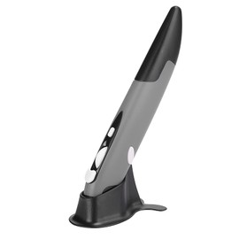 CCYLEZ Optical Pocket Pen Mouse, 2.4G USB Computer Pen Mouse, Adjustable 800/1200/1600 DPI,Ergonomic Mouse, Compact, Plug and Play, for PC Laptop (PR-03)