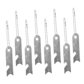 Kisangel Pcs Flint Scraper Ruler Set Outdoor Tool for Fire Starting Survival Supplies Camping Gear