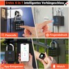 Anweller Fingerprint Lock Padlock Fingerprint with App, Lock with Fingerprint
