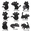 Cat Patches, 9 Pieces, Animal, Cartoon Cute, Embroidered Patches, Applique