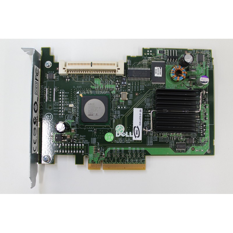 DELL PERC SAS 5/iR Controller Card. RAID Controller Card PCI