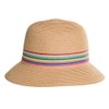 AB Hats and Accessories Straw Bucket Hat Summer Sun Protection
