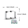 WJSYSHOP Book Shaped Cookie Cutter - A