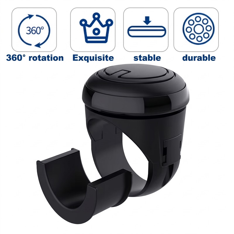 Steering Wheel Spinner Knob for Easier Vehicle Maneuvering – 360°