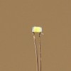 Evemodel C0402W 20pcs Pre-soldered micro 0.1mm Copper Wired WHITE SMD