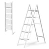 OOSOFITT Step Ladder 5 Step Folding,Heavy Duty 330 Lbs Load