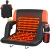 Slendor Dual-Sided Heated Stadium Seats for Bleachers with Back Support,