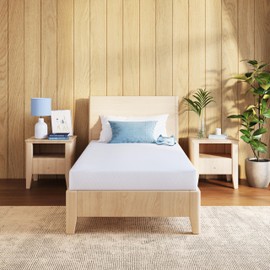 8" Full Green Tea Gel Memory Foam Mattress with Removable Washable Cover, Medium Firm, Bed in a Box, CertiPUR-US Certified, Assembled in The USA, Apartment Essential