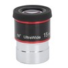 1.25in 15mm 68 Degree Ultra Wide Angle Eyepiece for Telescope