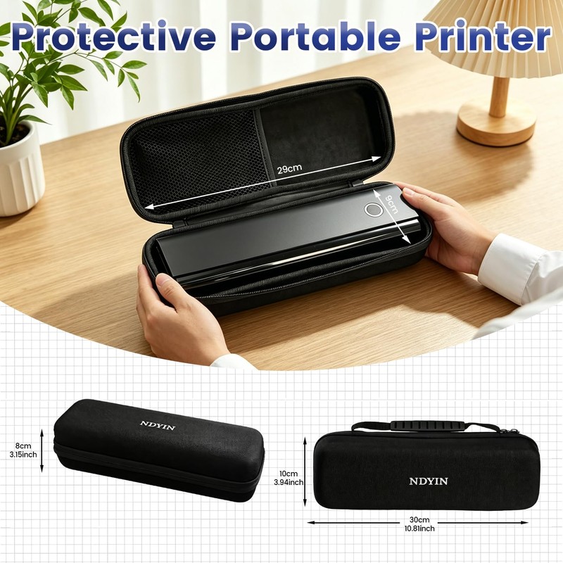 NDYIN Printer Case Compatible N80 Portable Printer