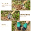 OFFCUP Gardening Tools Set, 3pcs Garden Tools, Gardening Hand Tool