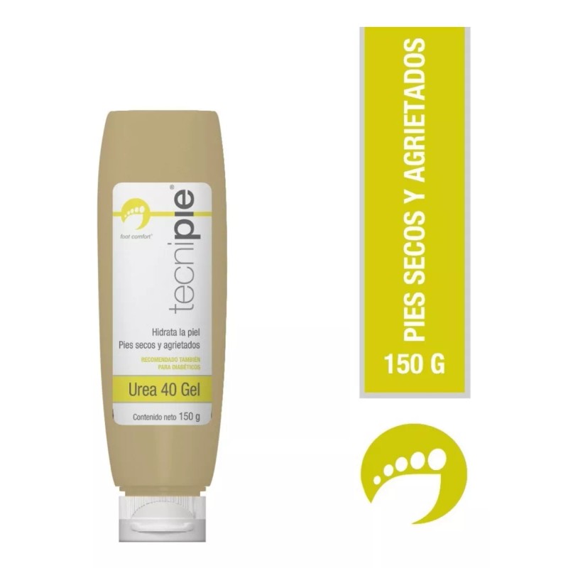 Tecnipie Kit 4 Urea 40 Para Pies Gel Hidratante Y