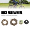 Tomotato 2 Piece Bicycle Freewheel Adapter Set, Iron 16T 18T