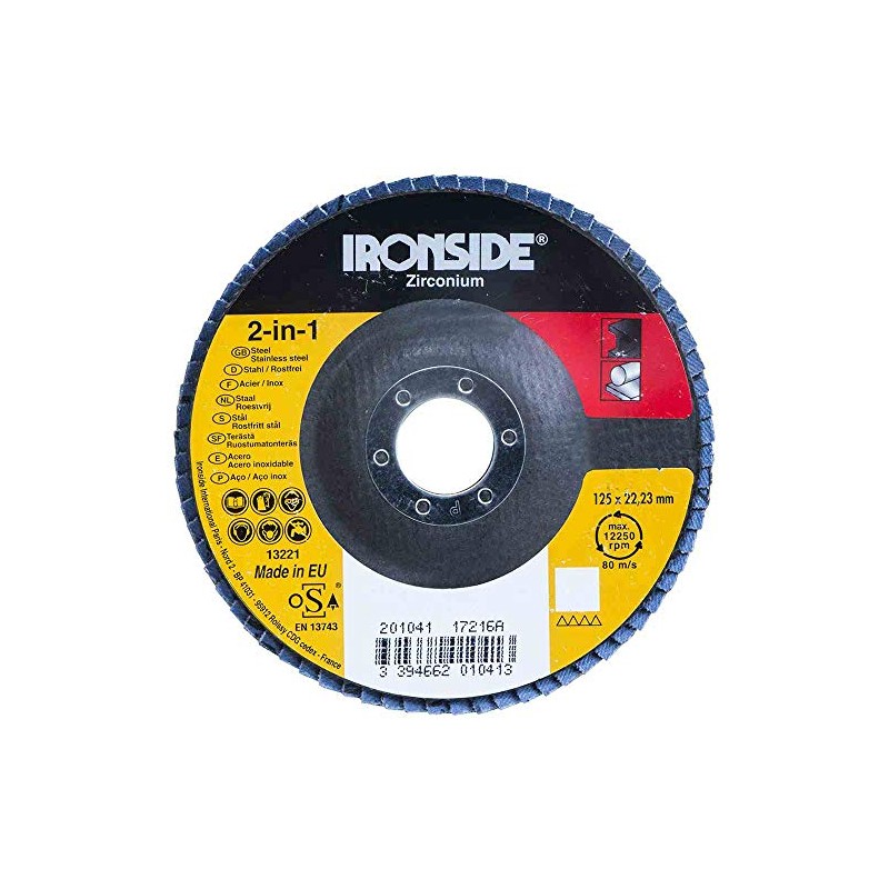 IRONSIDE Flap Disc Diameter 125 K40