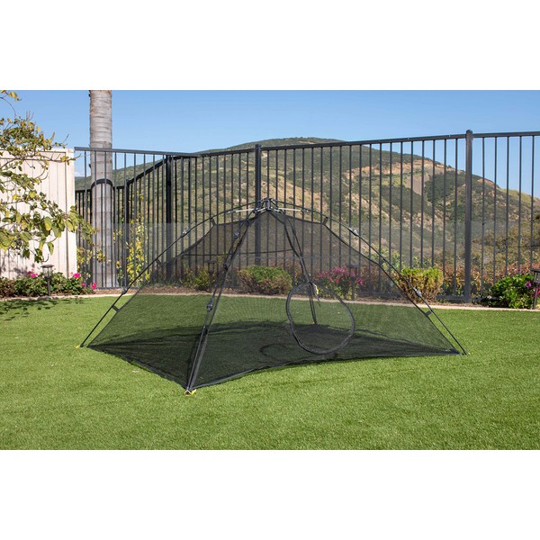 Outback Jack Outdoor Cat Enclosures For Indoor Cats (Portable Cat Tent, Outdoor Cat Tent, Cat Tunnel, and Playhouse) Play Tents for Cats and Small Animals, Outdoor Cat House, and Outside Cat Enclosure (Happy Habitat Cat Tent)