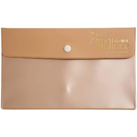 Ijene Mask Holder, Antibacterial PVC, Women's, Mask Case, Brown