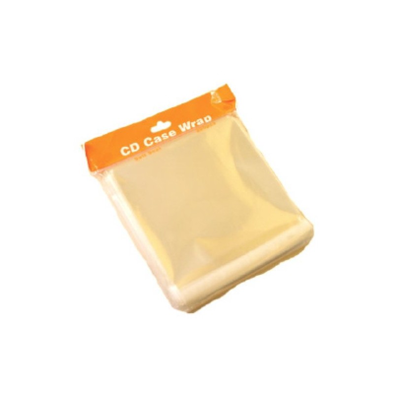 DragonTrading 400 x CD Jewel Case Wrapping Sleeves (400 pack)