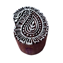 Royal Kraft Wooden Stamps DIY Fabric, Textile, Clay, Pottery, Paper, Henna Printing Blocks THEtag013