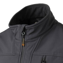 Beretta Men's Daybreak Softshell Outdoor Hiking Upland Hunting Lightweight Wind & Water-Repellent Breathable Mesh Lined Vest, Charcoal, X-Large