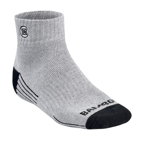Premium Bamboo Crew Work Socks- Quarter High Moisture Wicking, Odor
