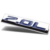 Chrome Finish Metal Emblem 7.0L Badge (Blue Letter)