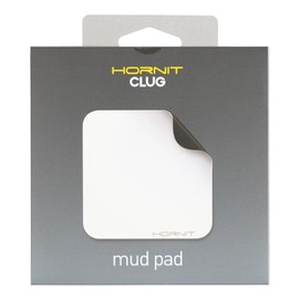 Hornit CLUG Mud Pad - Protects your walls from tire marks, uses micro-suction to stick without leaving residue or damaging paint (Large (MTB))