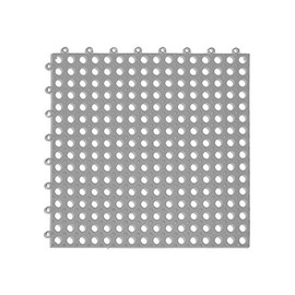 Onpira Professional Floor Grate in 10 Shower Mats Swimming Pool Sauna Non-Slip Mat Bath Mat XXL (Light Grey)