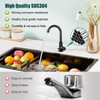 Heyalan Cold Water Only Kitchen Faucet Single Handle 1 Hole