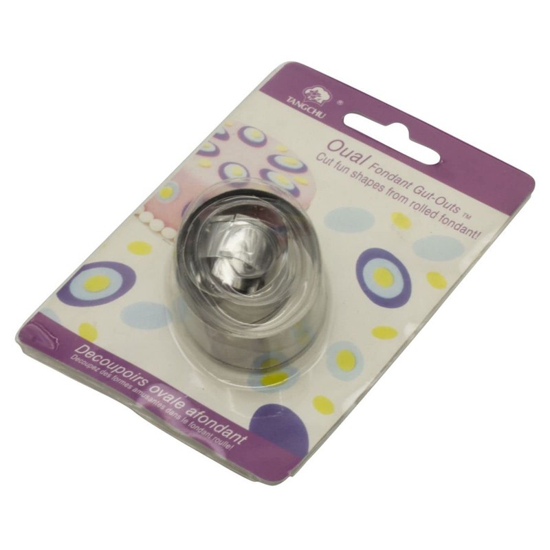 Yolli Oval Hearts Fondant Cutter Set - 3 Sizes -
