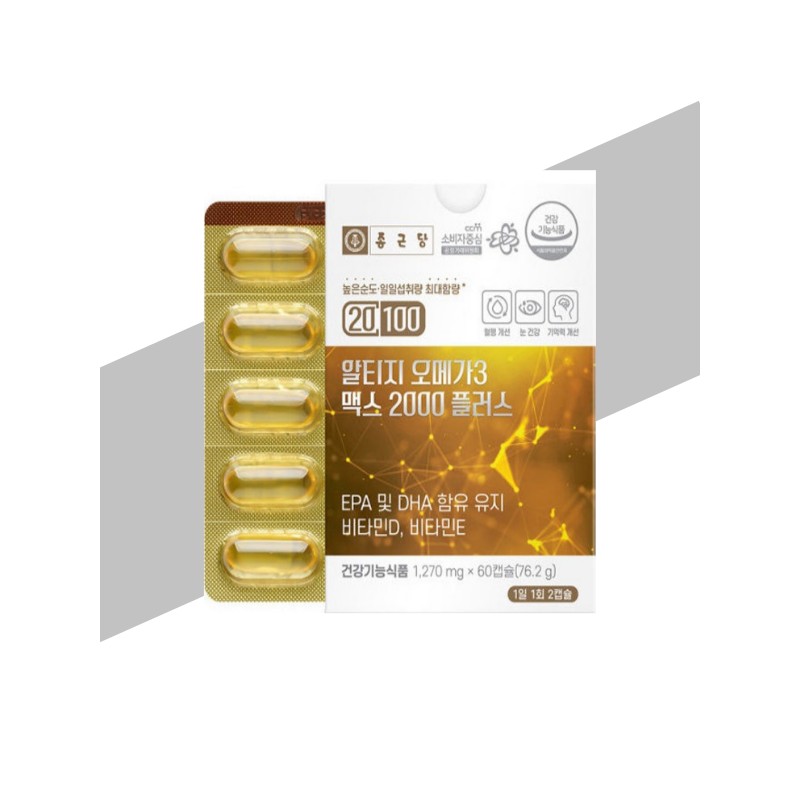 Chong Kun Dang 20100 Altige Omega 3 Max 2000 Plus