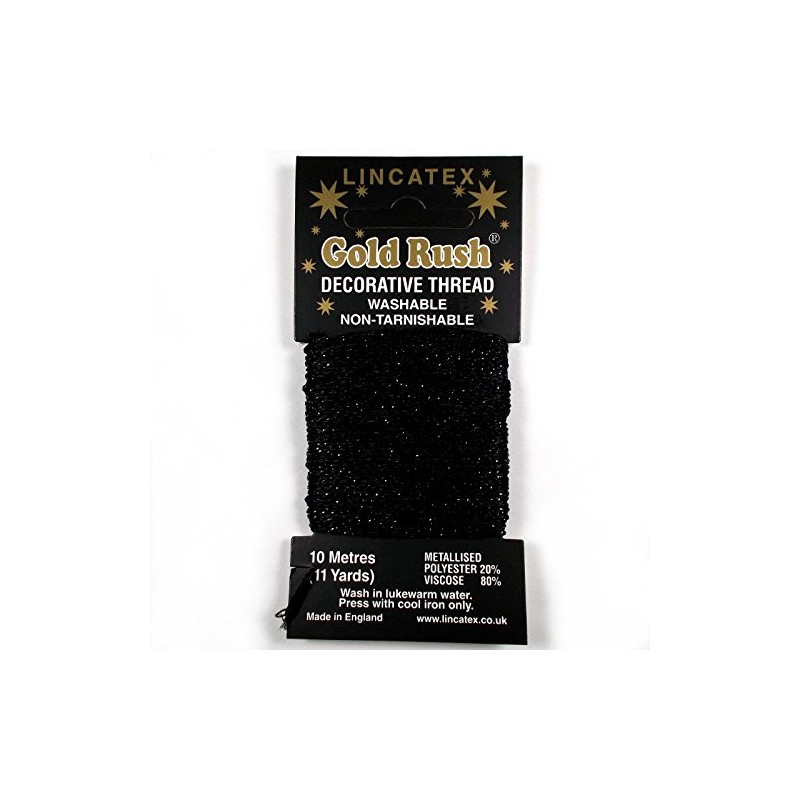 Gold Rush Metallic Decorative Glitter Embroidery Thread - 10 Metre
