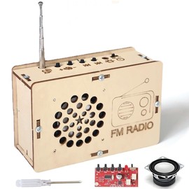 STEM Toys Science Kits DIY Radio Crafts Activities for Kids Age 5-7 6-8-10 9-12-14 11 13 15+ Year Old Boys Girls Birthday Gifts for Teens Building Engineering Electronics Projects Circuits Board