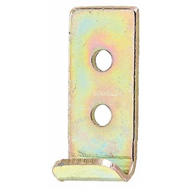 GAH-Alberts 347857 Closing Hooks for Box Fasteners Straight Galvanised Yellow Galvanised Pack of 50