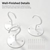 Ceiling Hooks for Hanging Plants, Heavy‑Duty Metal Ceiling Hooks