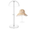 Hat Display,Clear Helmets Organizer - Domed Acrylic Height Adjustable Display