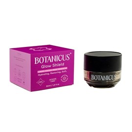 Botanicus Crema Facial de Rosa Mosqueta Glow Shield 50ml, Antiedad y Antiarrugas para Piel Madura, Crema Regeneradora que Desvanece Manchas y Cicatric