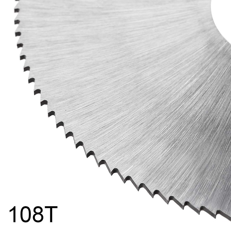 sourcing map HSS Saw Blade, 80mm 108 Tooth Circular Cutting
