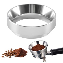 Dosing Ring 51 mm, Aluminium Espresso Dosing Funnel, Portafilter Accessories with Magnetic, Coffee Dosing Ring for Filling Funnel, Coffee Powder Exact Filling Replacement, Coffee Accessories for 51 mm