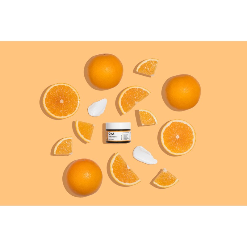 Q+A Vitamin C Radiance Cream - Hydrating, Anti-Ageing Face Cream