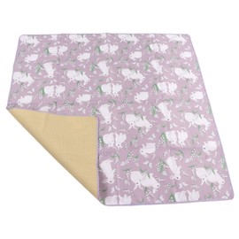 Baby Dining Chair Mat, Waterproof Baby Splat Mat for Under High Chair Anti Slip Floor Splash Mat High Chair Mat Baby Food Mat 43.3 x 43.3inch Portable Play Mat and Table Cloth