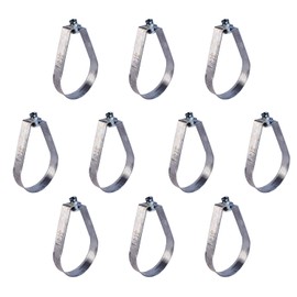 Highcraft ITSO-HQ34-10 Swivel Loop Pipe Hanger, Pre-Galvanized Steel, 3/4 in., 10 PK